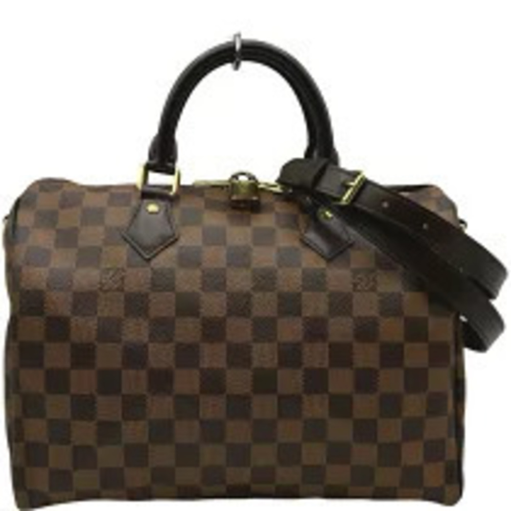Louis Vuitton Speedy Bandouliere Brown Damier Shoulder Bag